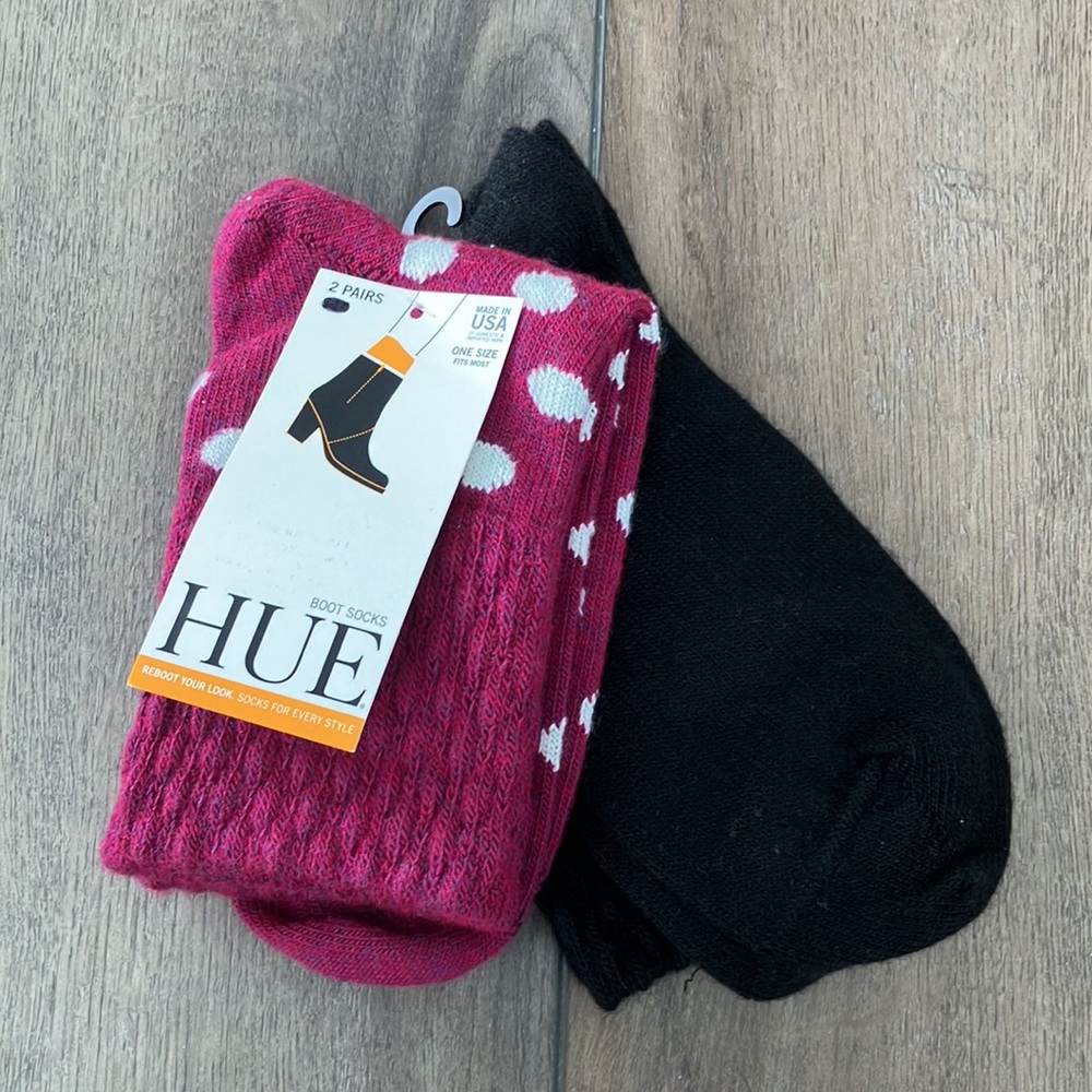 2 Pairs Cozy Boot Socks